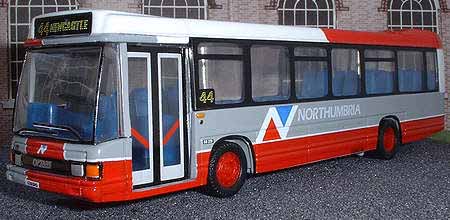 Northumbria Motor Services Model Fleet Focus
